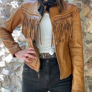 Cordova Fringe Leather Jacket